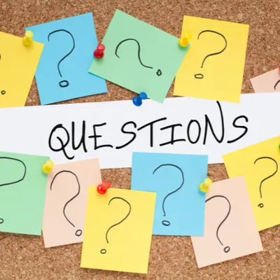 write a list of questions and bring them to your initial meetings, questions