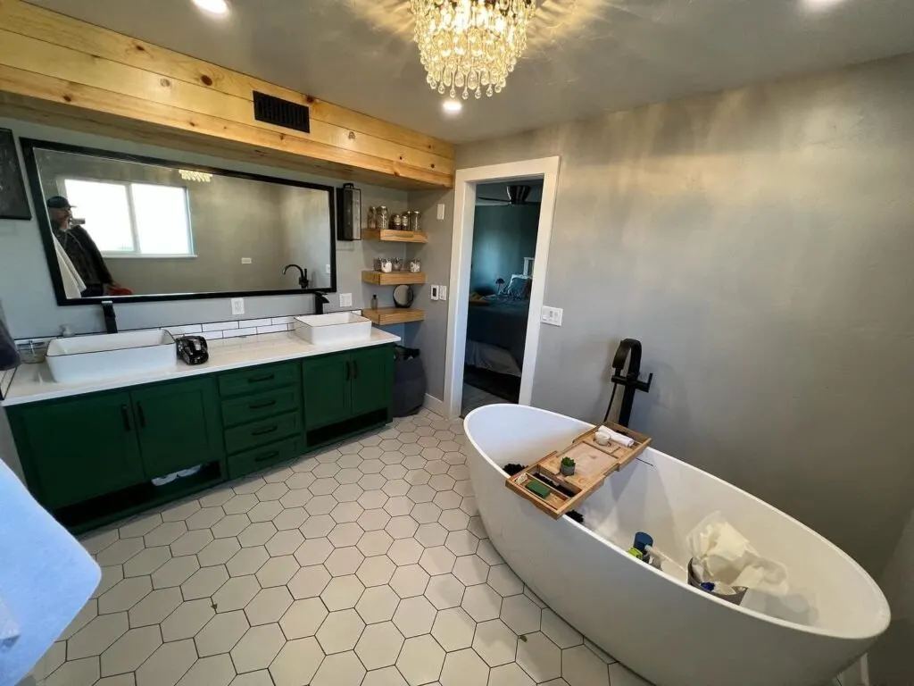 project selection: choose wisely!, high end bathroom remodel