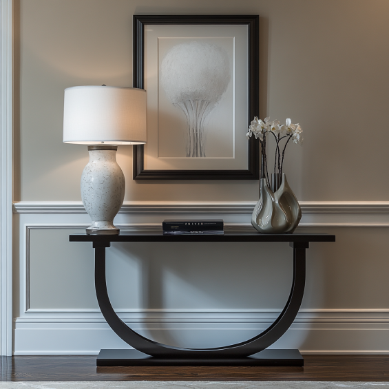 luxury entryway table example