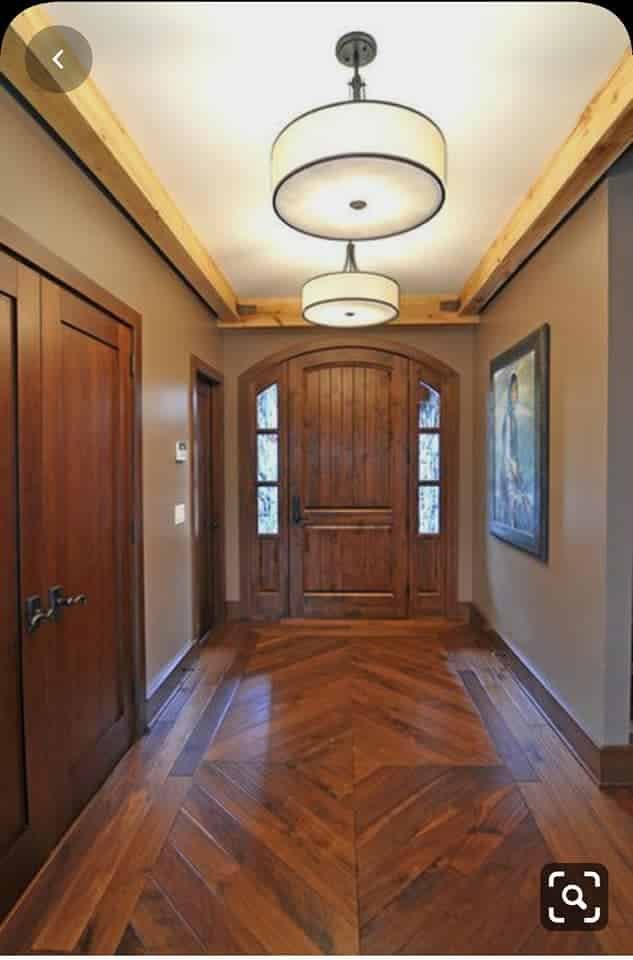 custom flooring, hardwood custom floor example